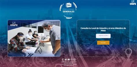 Se ha habilitado una plataforma digital para que se pueda elegir o conocer el local de votación más cercano a los domicilios de cara a las elecciones generales de perú, que tendrán lugar el domingo 11 de abril. Cómo averiguo dónde me toca votar este domingo 11 de abril ...