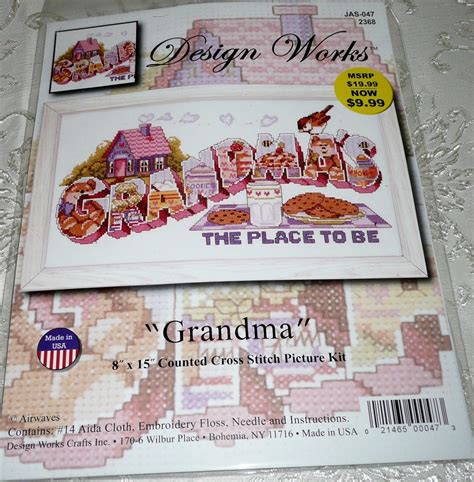 Maybe you would like to learn more about one of these? Grandma: Design Works | Cross stitch pictures, Cross ...