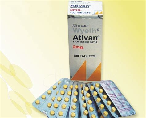 Ativan Lorazepam Drug Information