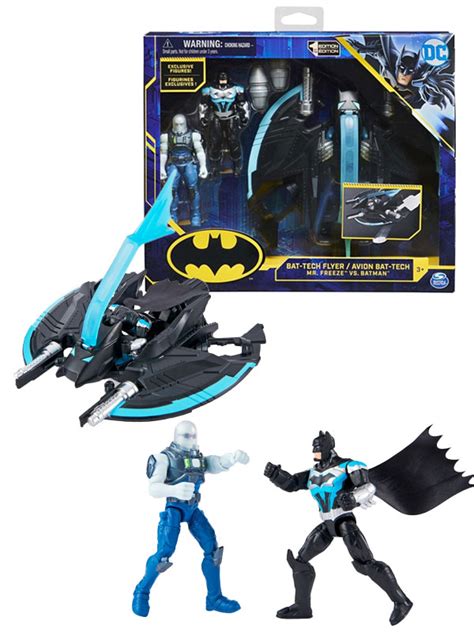 Batman Bat Tech Flyer Figurset Mr Freeze Vs Batman 6063041