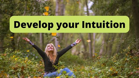 Develop your intuition - YouTube