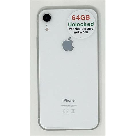 Apple Iphone Xr White 64gb Unlocked Used Device Techbase