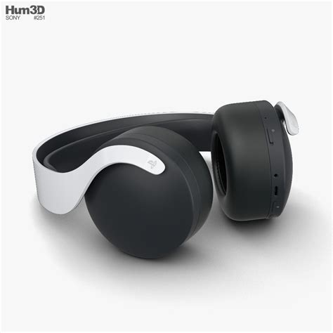 Sony Pulse 3 Wireless Headset 3d Model Electronics On Hum3d
