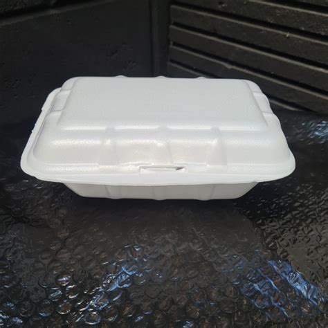 Jual STYROFOAM Kecil Kotak Makan Box Nasi Bubur Ayam PENYET Foam Gabus Indonesia Shopee Indonesia