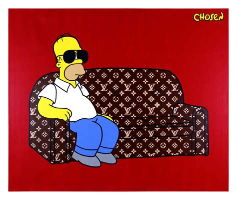 Chosen The Simpsons Homer Louis Vuitton Couch 2019 Available