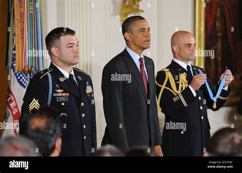 President Barack Obama Awards Sergeant First Class Leroy Arthur Petry