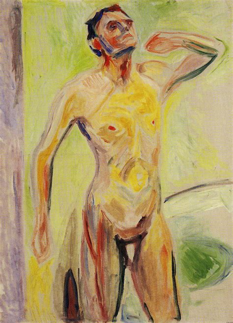 Edvard Munch Male Nude