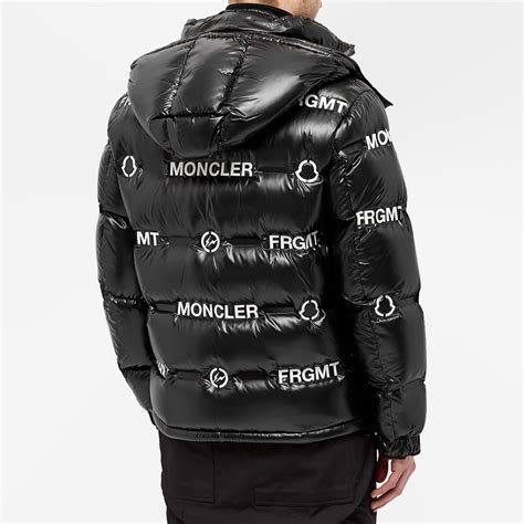 Moncler Genius 7 Fragment Logo Down Jacket Black End Us