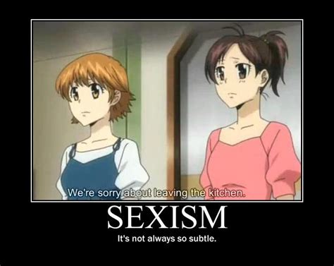 Sexism In Anime By Jefffwith3fs On Deviantart