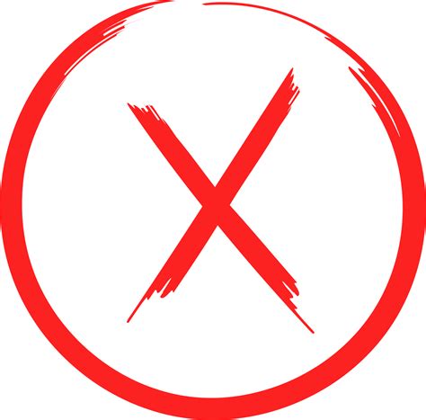 Red Circle With Cross Png Free Image Png