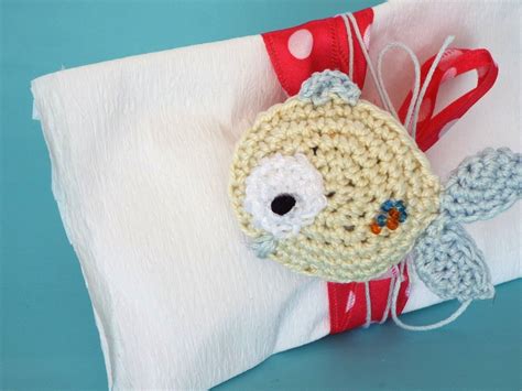 Bomboniere segnaposto a forma di cuore ad. Pesciolini Amigurumi, Bomboniere in Fondo al Mare ...