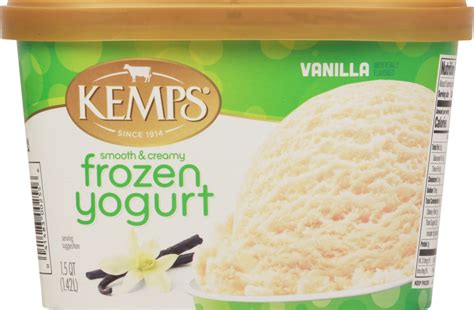 Kemps Smooth And Creamy Vanilla Frozen Yogurt 15 Qt 15 Qt Shipt