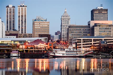 Peoria Illinois Skyline Photograph By Paul Velgos Pixels