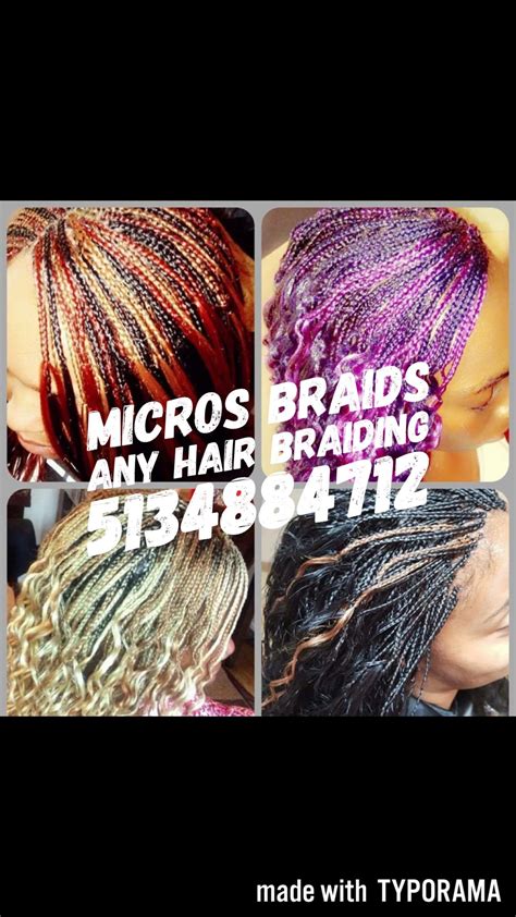 Micro Braids At Any Hair Braids If You Like Those You Can At
