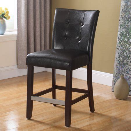 Its faux leather upholstery and nailhead trim complete the design up top, while a solid birch wood the chairs seem well constructed, and i like the foot rest. Best Master Furniture's Kitchen Faux Leather Counter ...