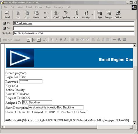 Check spelling or type a new query. Sending outgoing email in HTML - Documentation for Remedy ...