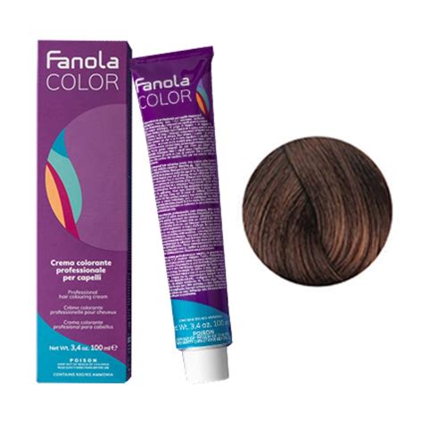Fanola Permanent Colour 6 34 Dark Golden Copper Blonde 100g