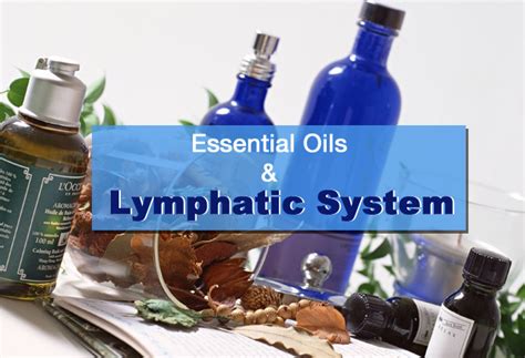 Essential Oils And The Lymphatic System Jos Health Corner