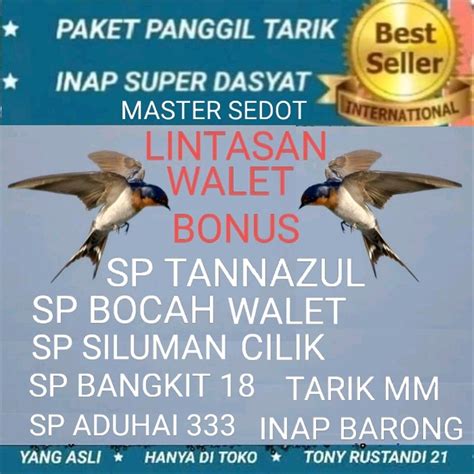 Burung walet merupakan salah satu jenis satwa liar di indonesia yang banyak menghasilkan manfaat. Jual PAKET 7 FLASHDISK SUARA BURUNG WALET SUPER DASYAT ...