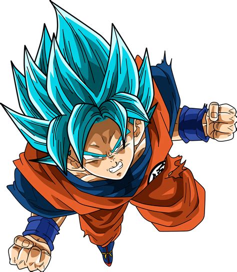 A form that was still below beerus, even he has some sort of mystical power because he can defy black shenron's magic and regain his adult. GOKU SSJ BLUE by Supergoku37 on DeviantArt