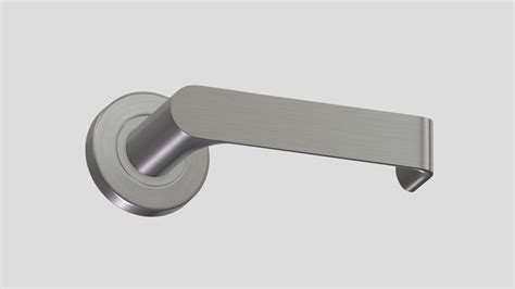 Compliant Satin Stainless Steel Door Handle Buy Royalty Free D Model By Frezzy Frezzy D