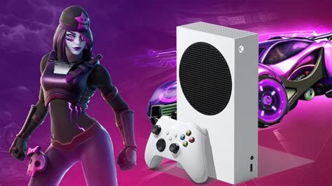 Microsoft Launches A Xbox Series S Fortnite And Rocket League Bundle