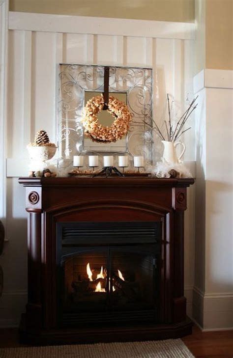 Cool 30 Favorite Mantel Decoration Ideas For Winter Vent Free Gas