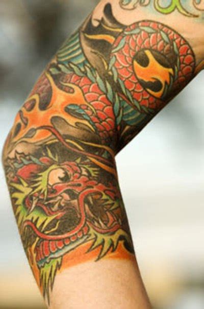 It is a widely inked tattoo among the people of china. Dragon directory: Dragon Tattoo Sleeve Designs