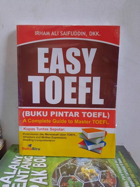Jual Buku Original Easy Toefl Buku Pintar Toefl A Complete Guide To