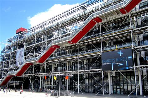 Centre Pompidou In Paris A Grand Complex Housing The National Museum
