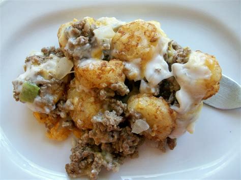 Brown ground beef and drain. Stir, Laugh, Repeat: Ground Beef/Hashbrown Casserole