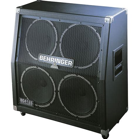 The product is expected to ship in the third quarter of2004. Behringer Ultrastack BG412S 4x12 Stereo Cab with Jensen ...