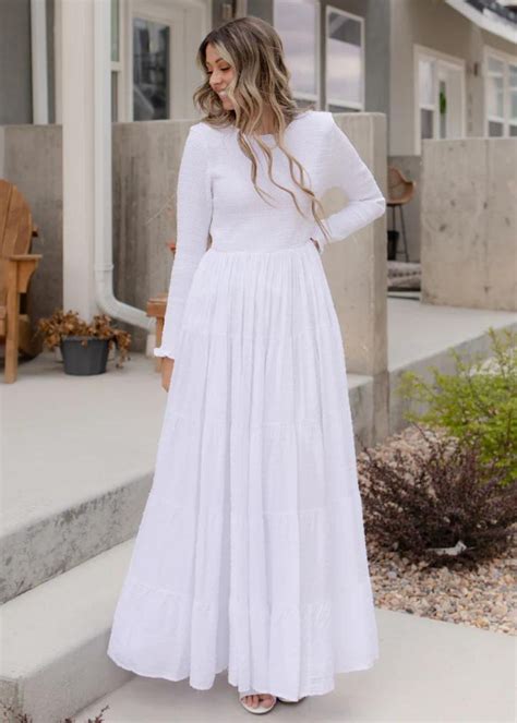 Elegant Lds Temple Dresses You Ll Love Wearing Cleo Madison