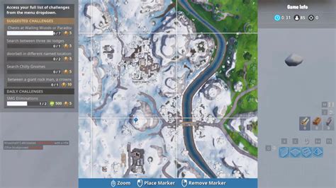 Fortnite Chilly Gnome Locations And Ice Puck Slide Week 6 Guide