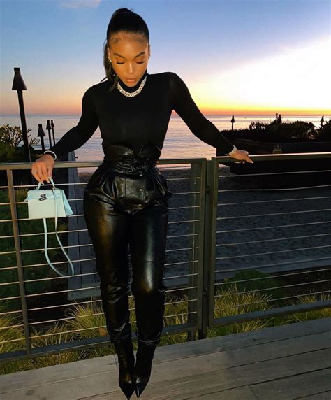 Lori Harvey on Instagram: “Last night 💋” | Harvey outfits, Black girl