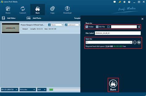 How To Create A Blu Ray Iso File Leawo Tutorial Center