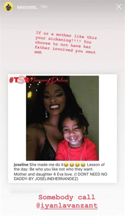 Stevie J S Daughter Savannah Declares War With Joseline Hernandez For Shading Her Father In No