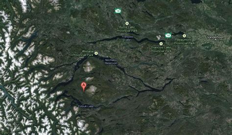 Wildfire Spreads In Tweedsmuir North Provincial Park In Bc