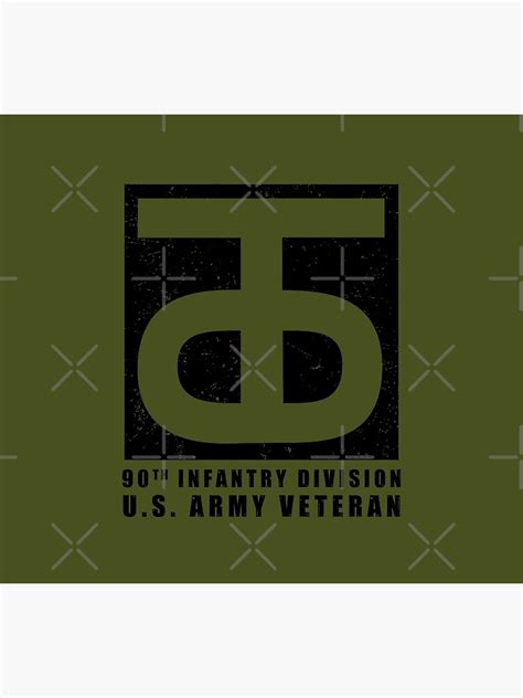 Us Army 90th Infantry Division Veteran Poster For Sale By