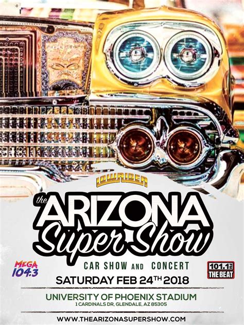 2018 Arizona Super Show Flyer 001 Lowrider