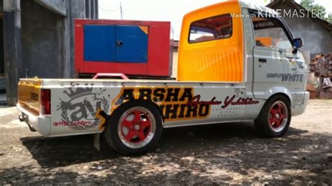 Mobil Carry 1 0 Biru Modifikasi