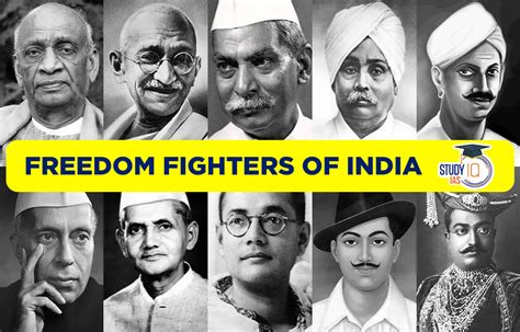 List Of Freedom Fighters Of India 1857 1947 Their Contribution