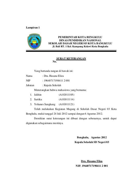 Kita akan melanjutkan contoh surat yang lain pada kesempatan lain. Surat Permohonan Kerja Magang - Toast Nuances