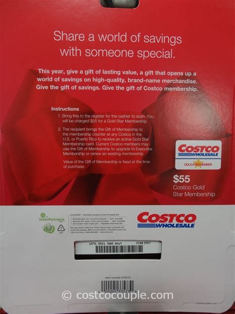 Buy discounted gift cards to save at your favorite stores. Costco Membership Gift Card