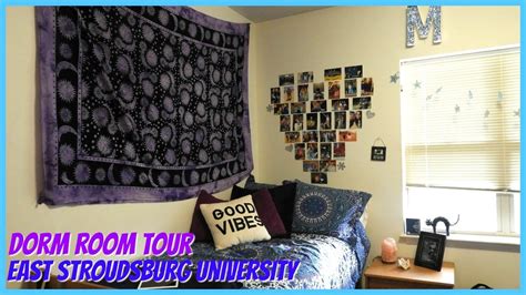 Cute Dorm Room Tour East Stroudsburg University Youtube