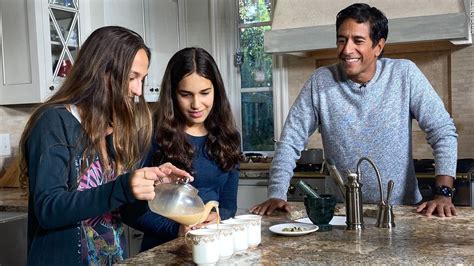 Dr Sanjay Gupta Teaches Family Chai Recipe To Daughters Cnn Video