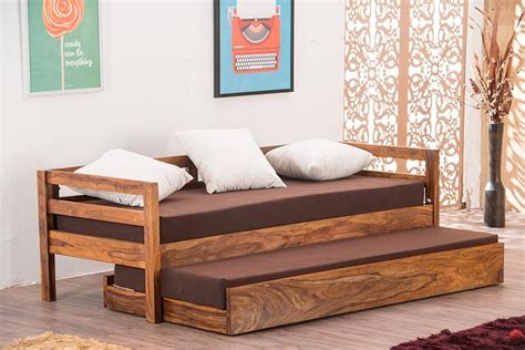 Sofa Cum Beds Buy Sheesham Wood Sofa Cum Beds Online In India Saraf