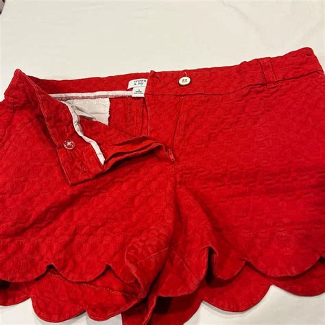 Belk Womens Red Shorts Depop