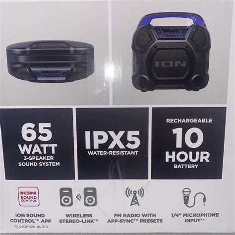 Ion Explorer Express Bluetooth Enabled Speaker Ebay
