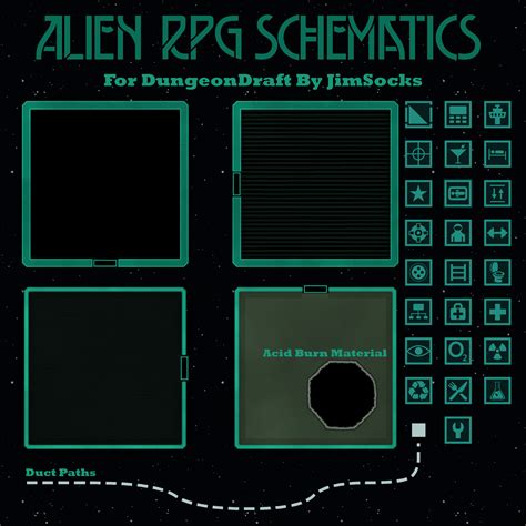 Alien Rpg Dungeondraft Map Asset Pack Ralienrpg